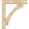 Ekena Millwork Merced Block Rough Sawn Bracket w/ Offset Brace, Douglas Fir, 8"W x 42"D x 48"H BKT0806X42X48MRC05RDF - alternate 3